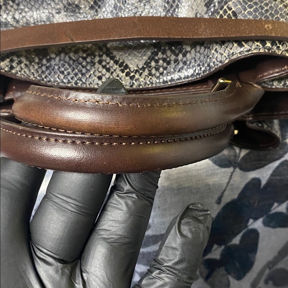 Dooney & Bourke City Barlow -Snake Skin and wallet - Picture 8 of 14